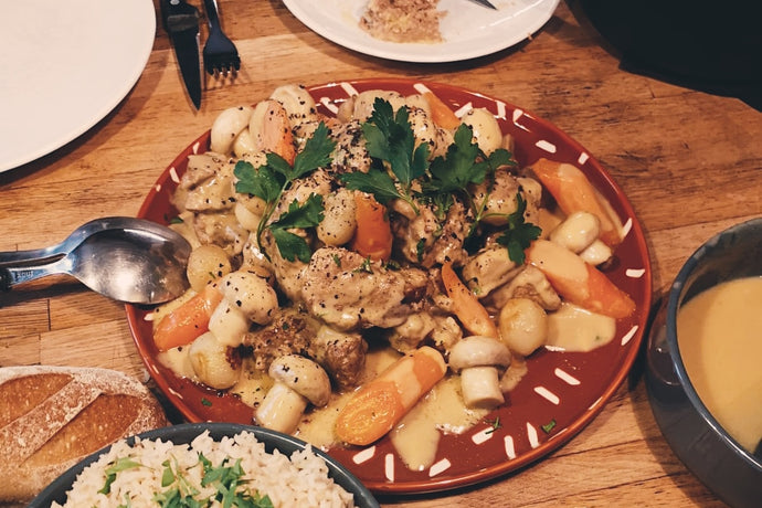 La blanquette de veau à l'ancienne